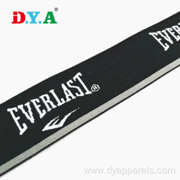 jacquard elastic band brush surface 32mm black elastic